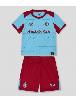 Feyenoord Dječji Rezervni Dres kompleti 2025-26 Kratak Rukavima (+ kratke hlače)